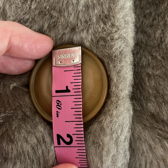 •VINTAGE FAUX FUR COAT MIDCENTURY MOB WIFE• - Picture 13 of 13